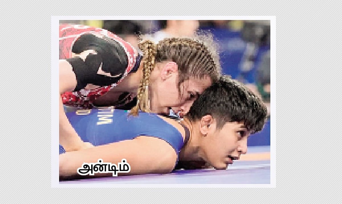 மல்யுத்தம்: முதல் சுற்றிலேயே அன்டிம் தோல்வி